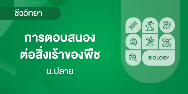 การตอบสนองต่อสิ่งเร้าของพืช